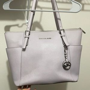 Light purple MK tote bag
